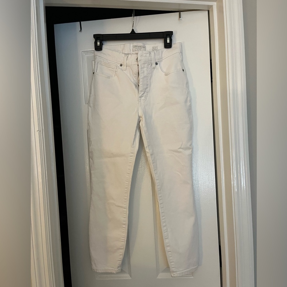 Lucky Brand Women's Cream Skinny Jeans